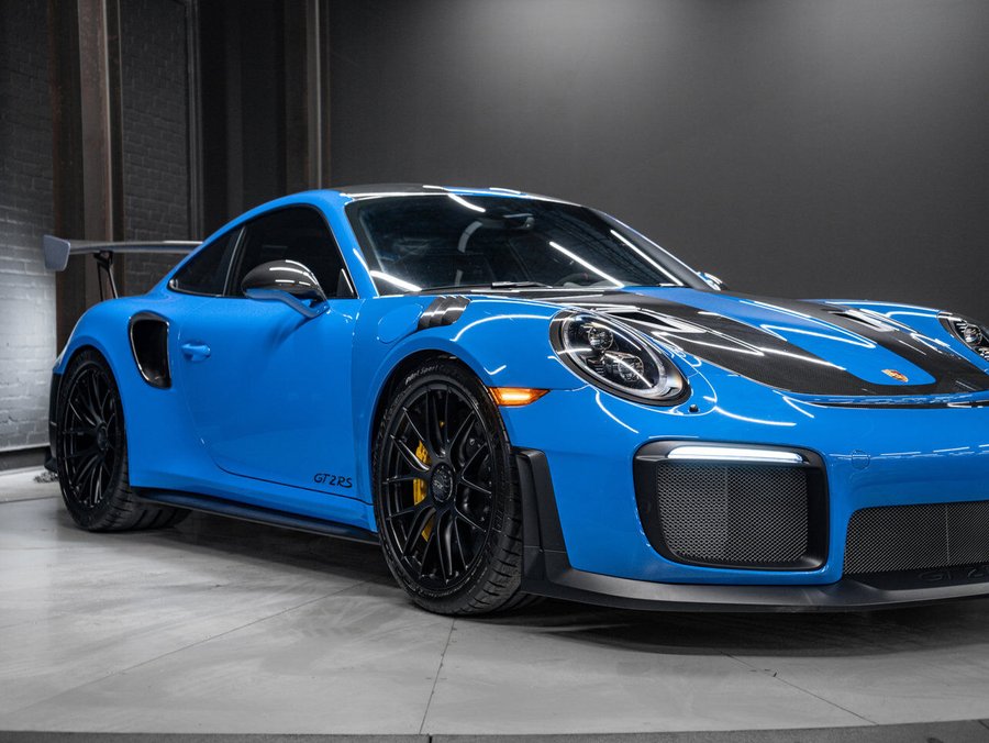 2018 Porsche 911 2018 Blue