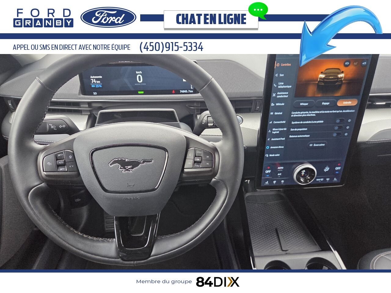 2022 Ford Mustang Mach-E White Granby - photo #13