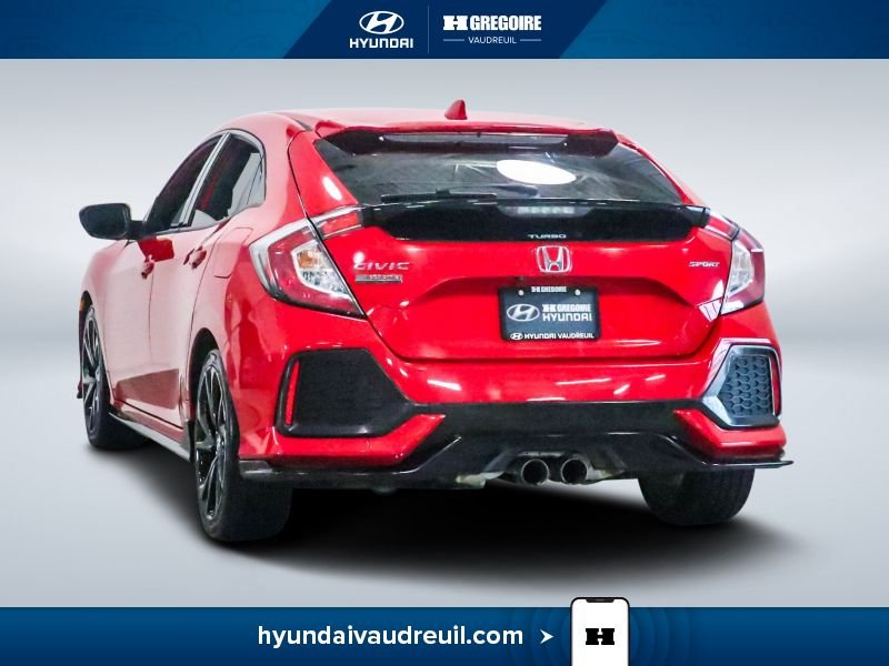 Honda Civic YA868 | Sport 2018 Rouge Laval - photo #7
