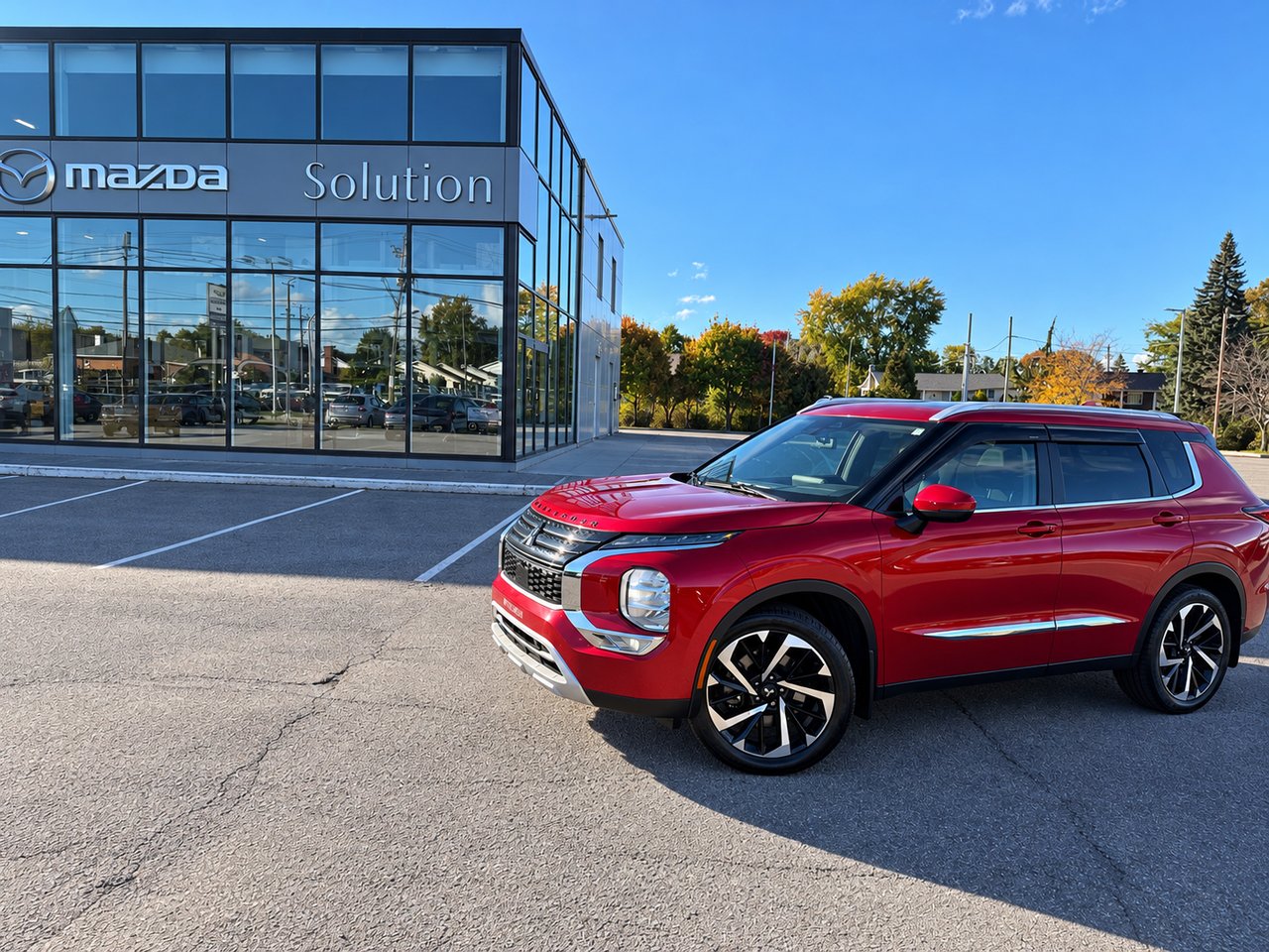 2023 Mitsubishi Outlander SE S-AWC Red Châteauguay - photo #0