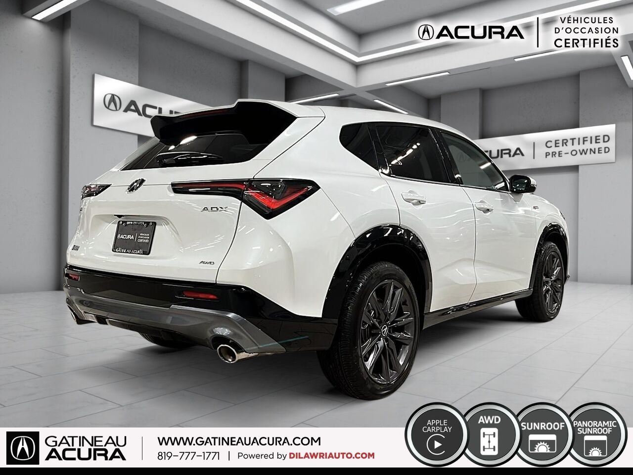 2025 ACURA ADX A-Spec SH-AWD White Gatineau - photo #15
