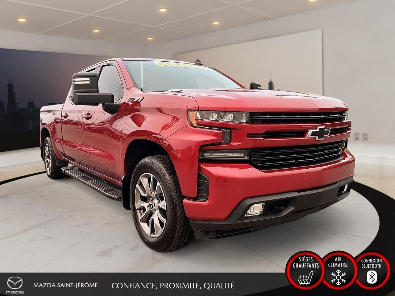 Chevrolet Silverado 1500 RST cabine multiplace 4RM 157 po 2020 Rouge Saint-Jérôme - photo #3