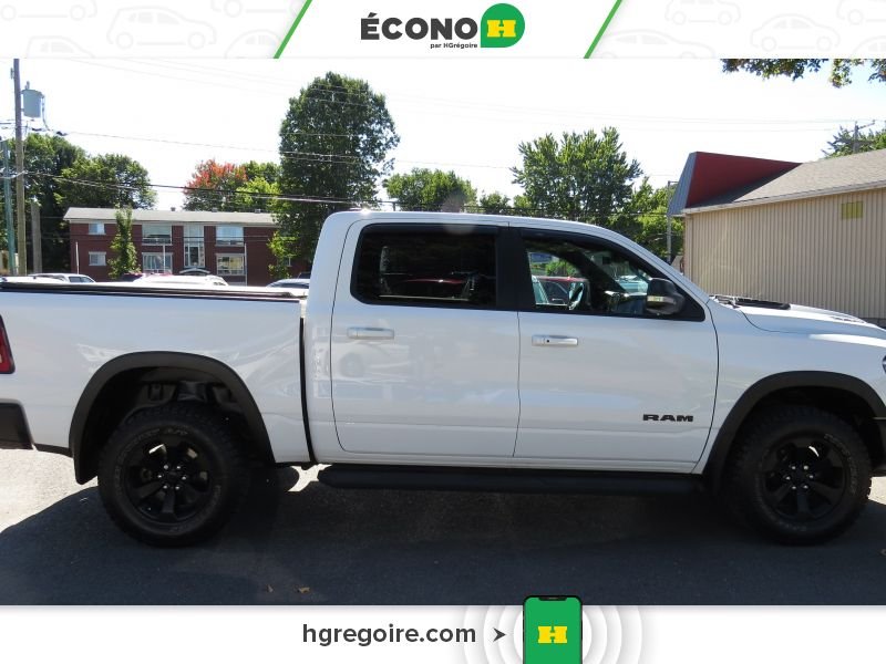 Dodge Ram V3591A | Rebel TOIT PANORAMIQUE + SIEGE CHAUFFANT 2021 Blanc Laval - photo #8