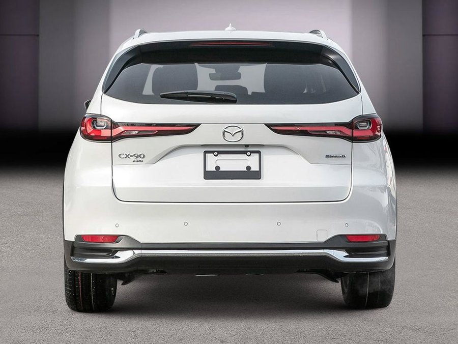 Mazda CX-90 hybride rechargeable GT 2026 Blanc rhodium métallisé
