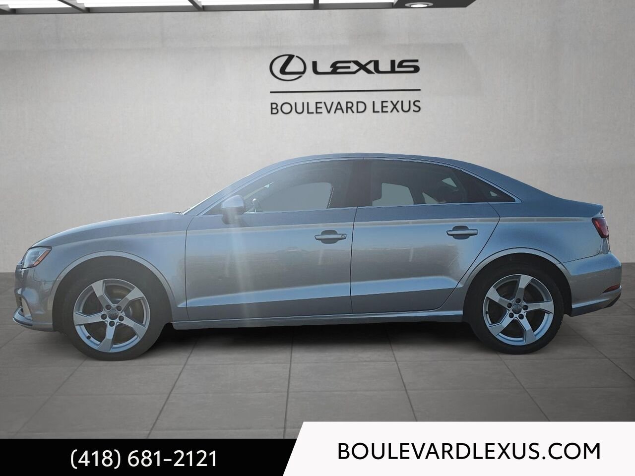 Audi A3 berline 19982B | Komfort 45 TFSI quattro 2019 Argent Québec - photo #5