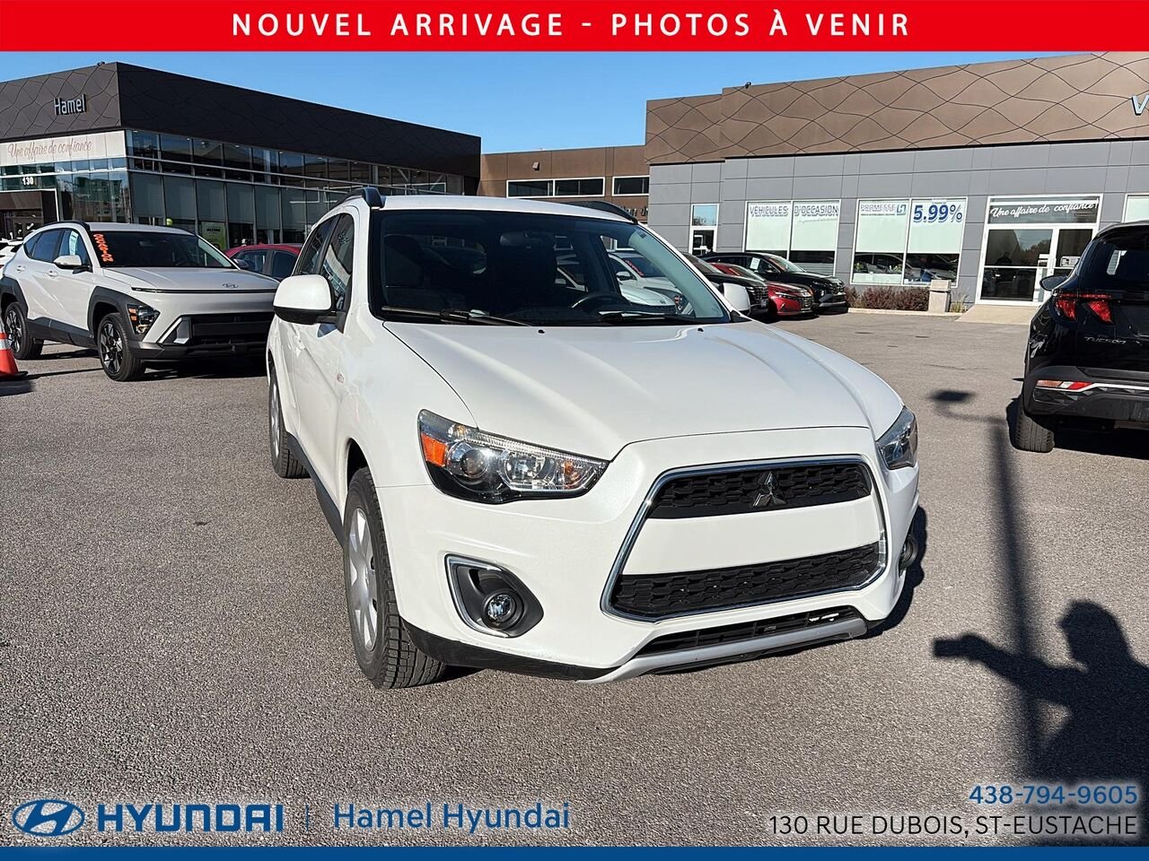 Mitsubishi RVR 2013 Blanc Saint-Eustache - photo #1