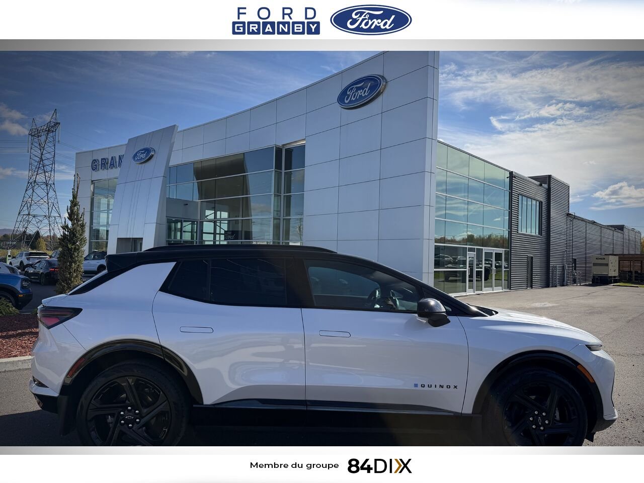 2025 Chevrolet Equinox EV RS 2RS White Granby - photo #3