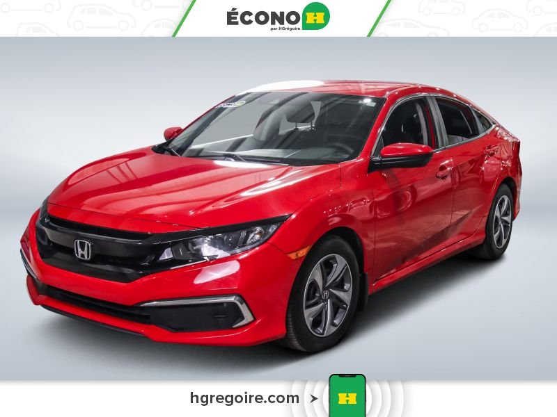 2019 Honda Civic Red Blainville - photo #2