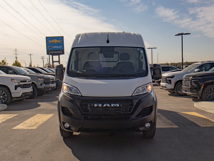 2026 Ram ProMaster Cargo Van Tradesman High Roof 3.6L V6 | Vinyl Bucket Seats White