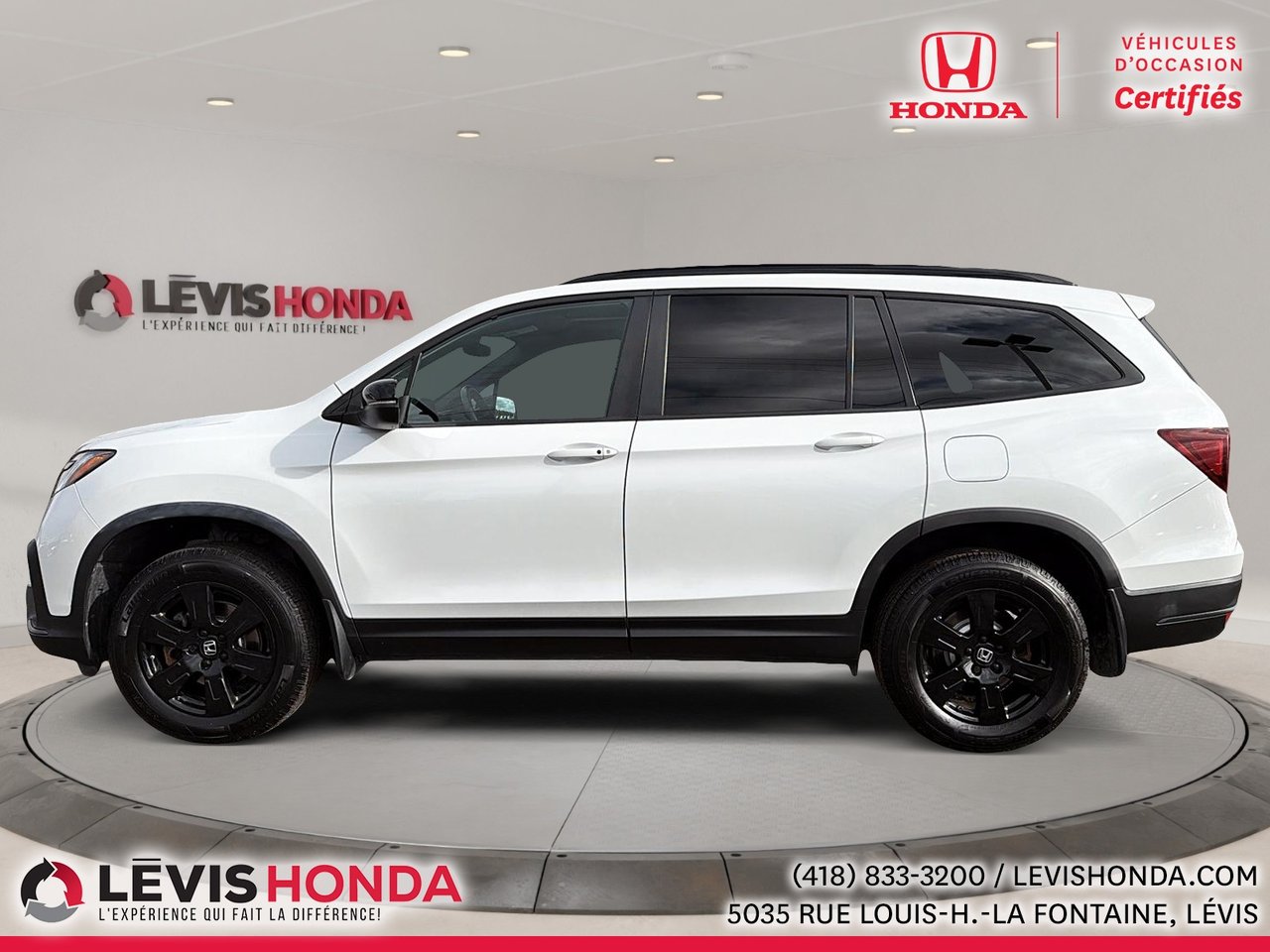 Honda Pilot TrailSport TI 2022 Blanc Lévis - photo #7