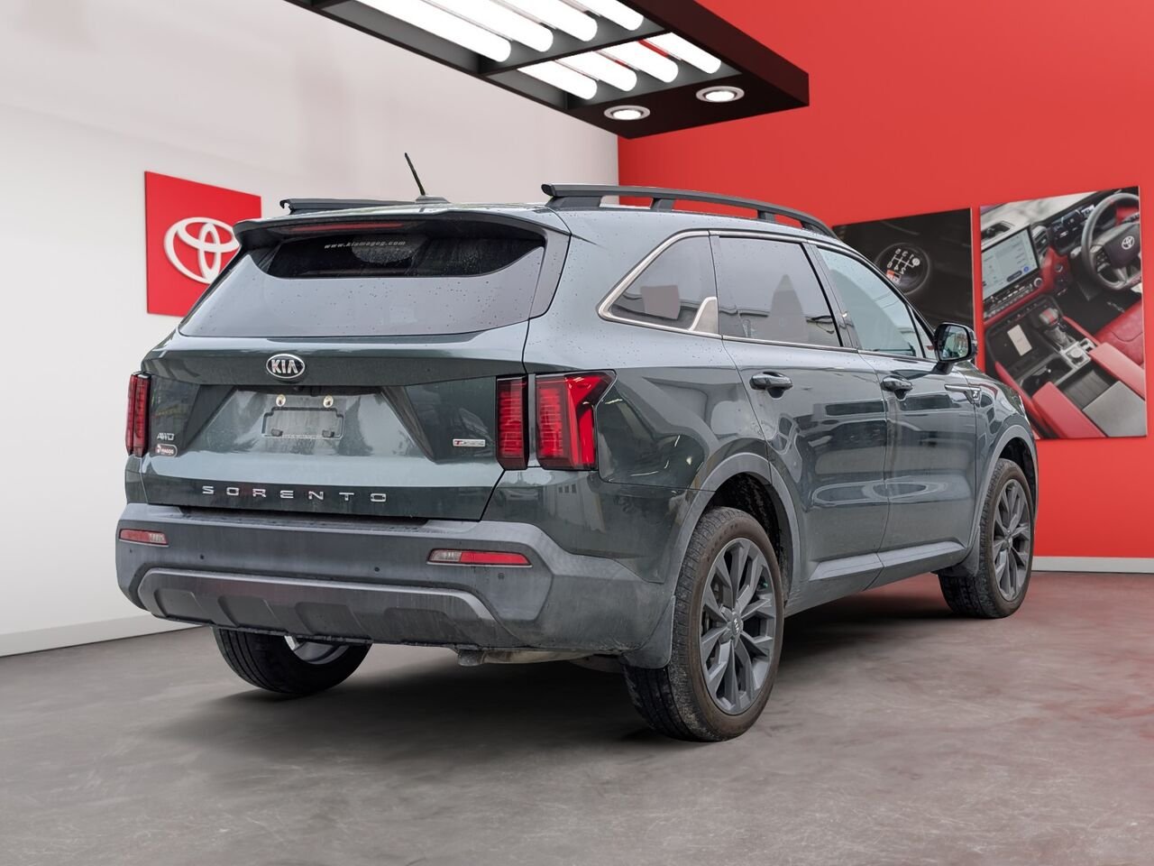 2021 Kia Sorento 5XYRGDLF0MG012661 Green Sherbrooke - photo #3