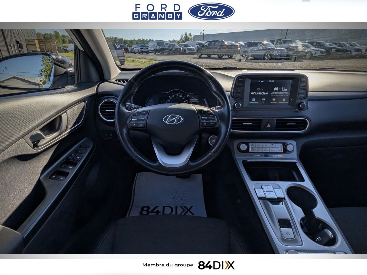 2021 Hyundai Kona Electric White Granby - photo #19