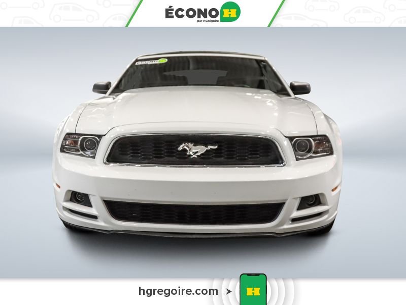 Ford Mustang 821849A | V6 Premium CONVERTIBLE GR ÉLEC A/C MAGS 2014 Blanc Laval - photo #1