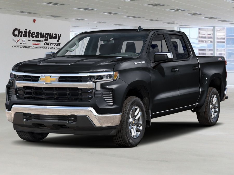 2026 CHEVROLET Silverado 1500 LT cabine multiplace 4RM 147 po Black