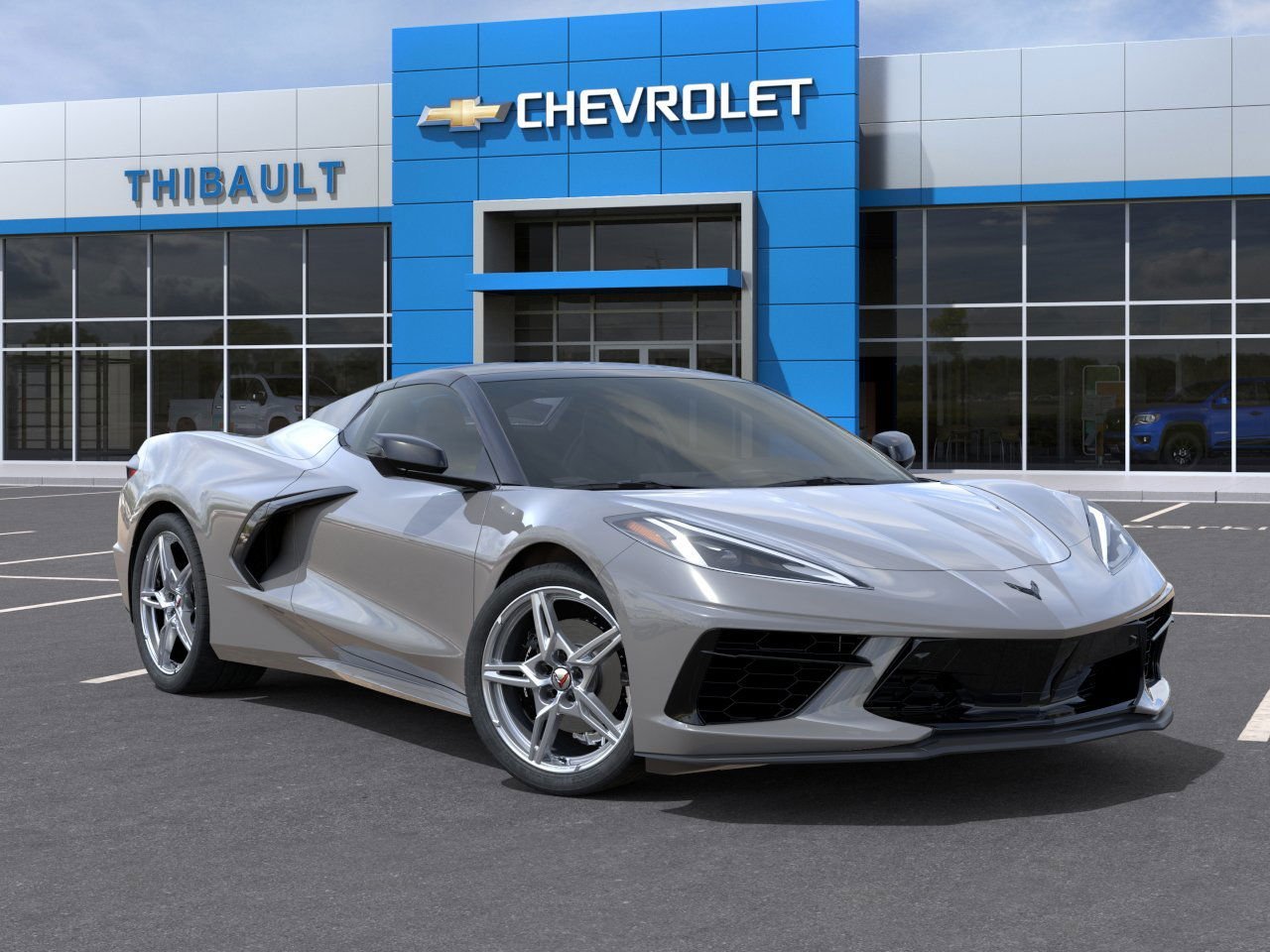 Chevrolet Corvette 2LT 2024 Gris loup de mer triple couche Saint-Eustache - photo #6