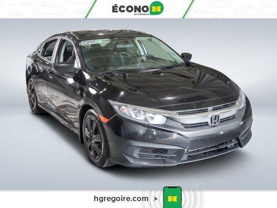 Honda Civic LX GR ÉLEC A/C BLUETOOTH CAMÉRA 2018 Noir