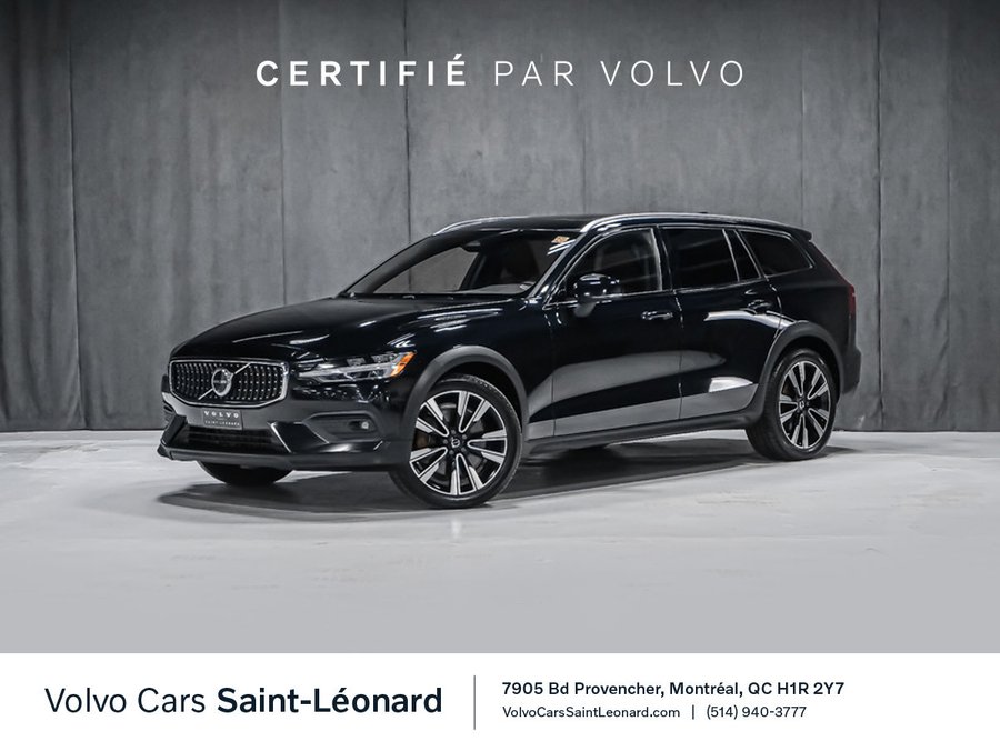 Volvo V60 Cross Country B5 PLUS CLIMAT POLESTAR HARMAN KARDON 2023 Noir