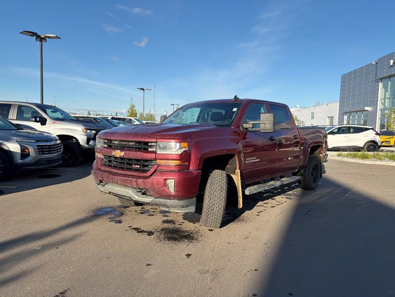 2016 Chevrolet Silverado 1500 4WD Crew Cab 143.5 LT w/2LT Red Sherwood Park - photo #2