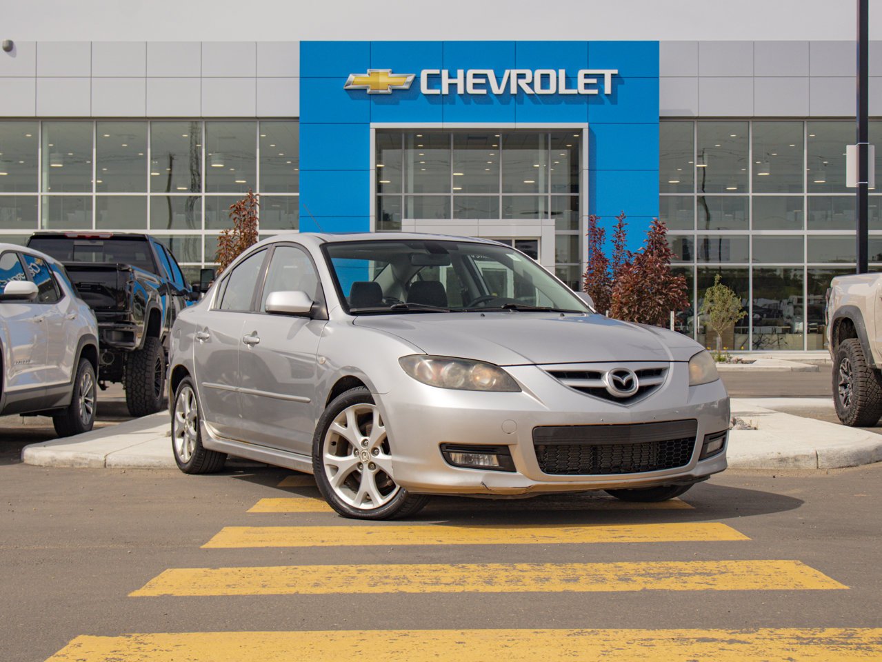 2007 Mazda Mazda3 4dr Sdn Auto GT Silver Sherwood Park - photo #1