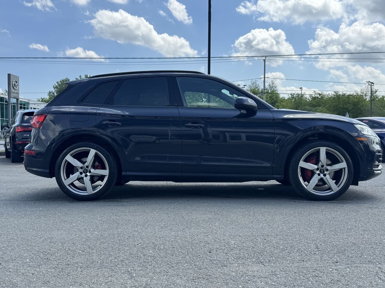 Audi SQ5 Technik 2019 Bleu Granby - photo #7