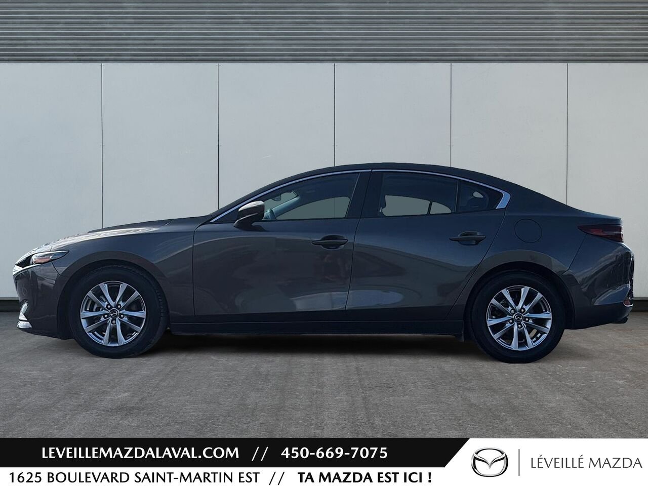 Mazda Mazda3 GS TA 2019 Gris Laval - photo #7