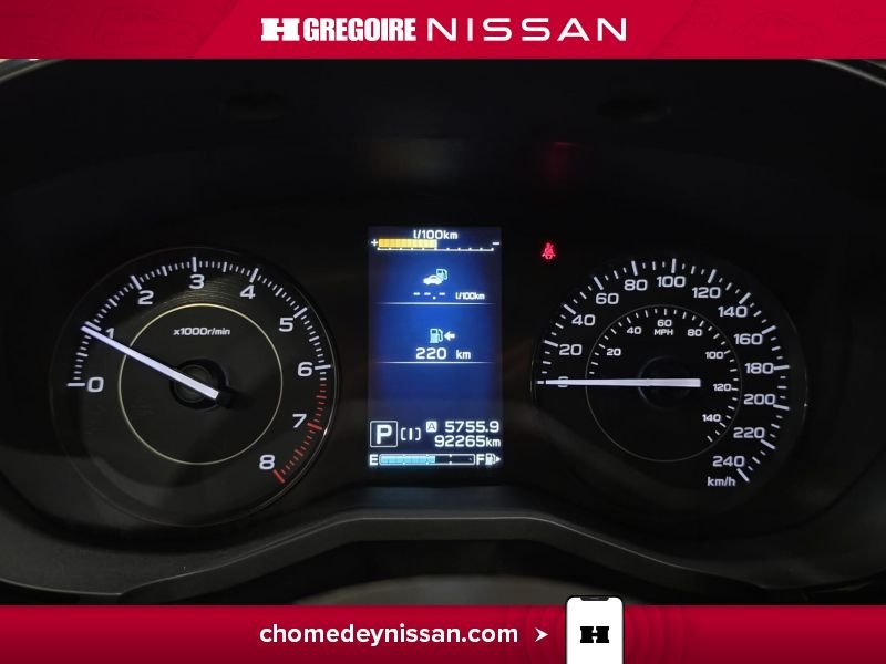 Subaru Impreza CL7360 | Convenience * Caméra * Bluetooth * AWD * 2020 Gris Laval - photo #17