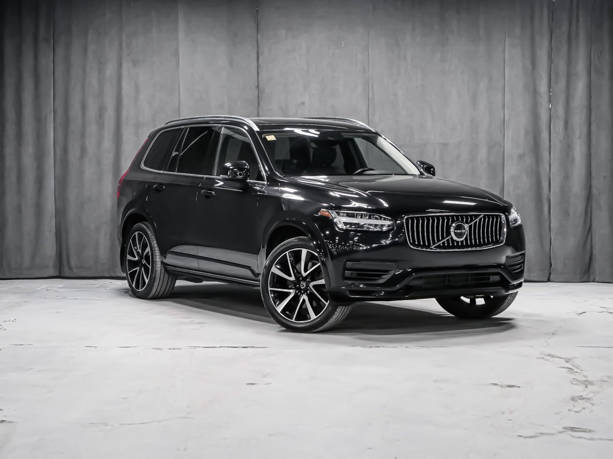Volvo XC90 Hybrid T8 MOMENTUM PLUS CAMERA 360 ASSIST CONDUITE MAGS 21PO 2020 Noir Montréal - photo #1