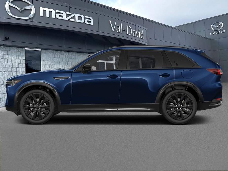 Mazda CX-90 hybride léger GT-P TI, CUIR, HYBRIDE LÉGER 2026 Bleu cristal foncé mica