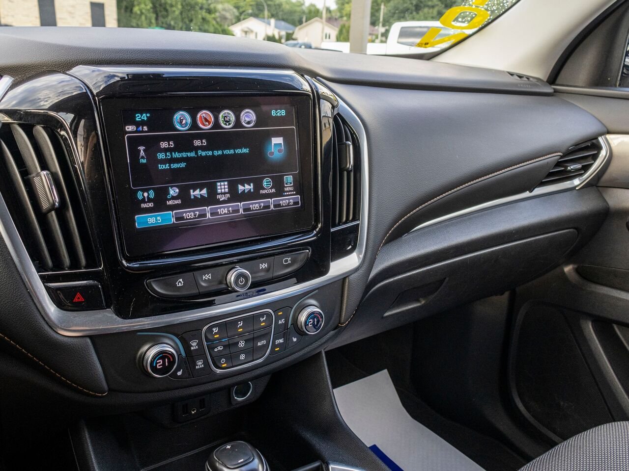 Chevrolet Traverse LT tissus 4 portes AWD 2019 Blanc Châteauguay - photo #13