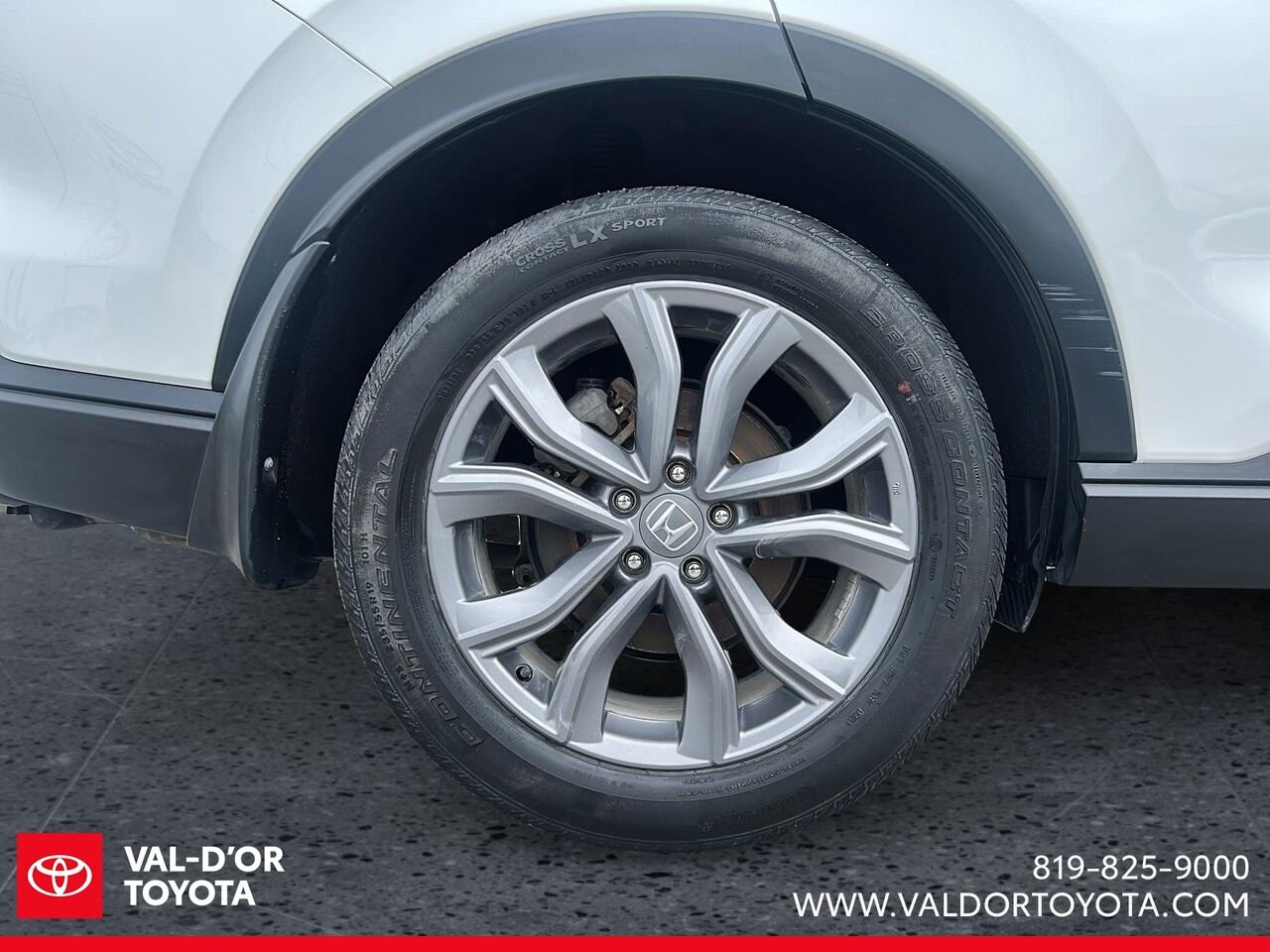 Honda CR-V hybride EX-L Traction Intégrale 2024 Blanc Val-d'Or - photo #5