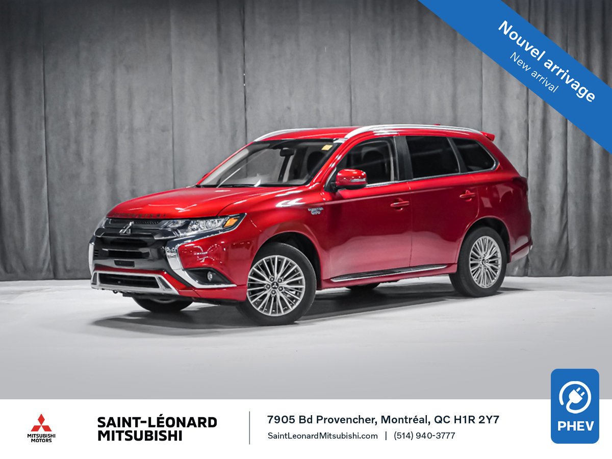 2021 Mitsubishi Outlander Plug-In Hybrid Red Montreal - photo #0