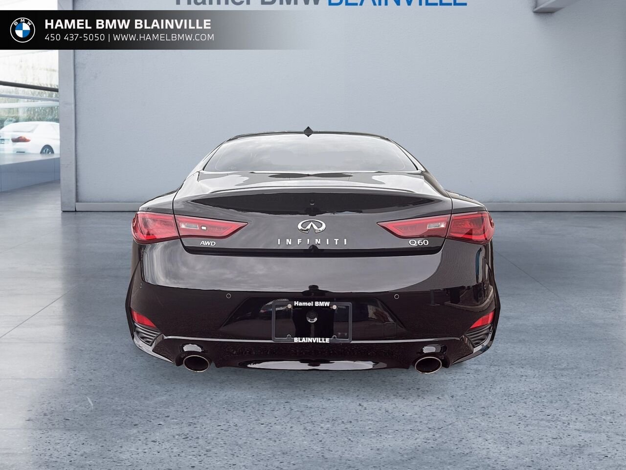 INFINITI Q60 3.0t coupé 2 portes 2017 Noir Blainville - photo #2