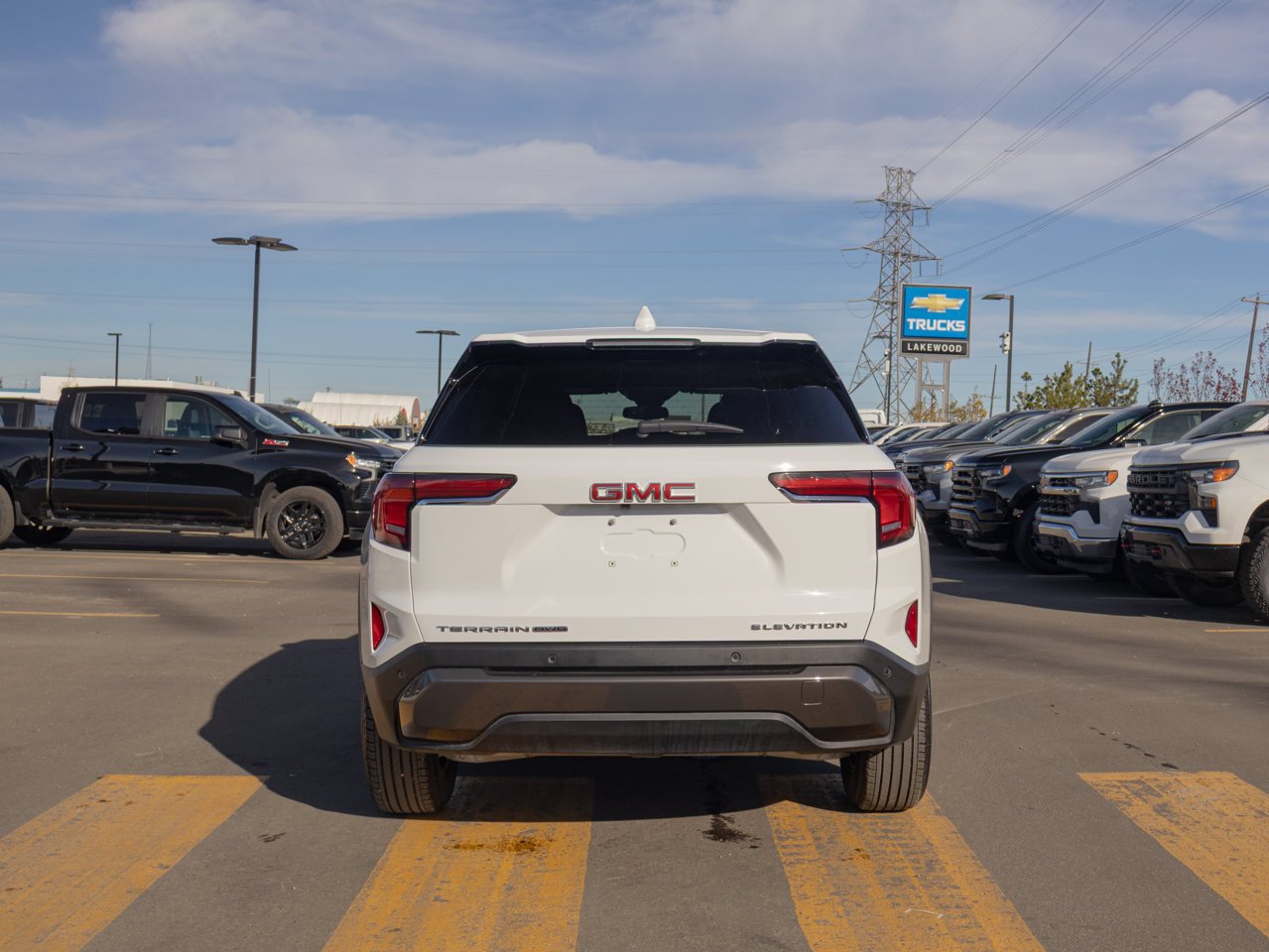 2026 GMC Terrain AWD 4dr Elevation White Sherwood Park - photo #8