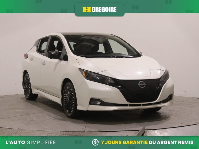 2023 Nissan Leaf White Laval - photo #0