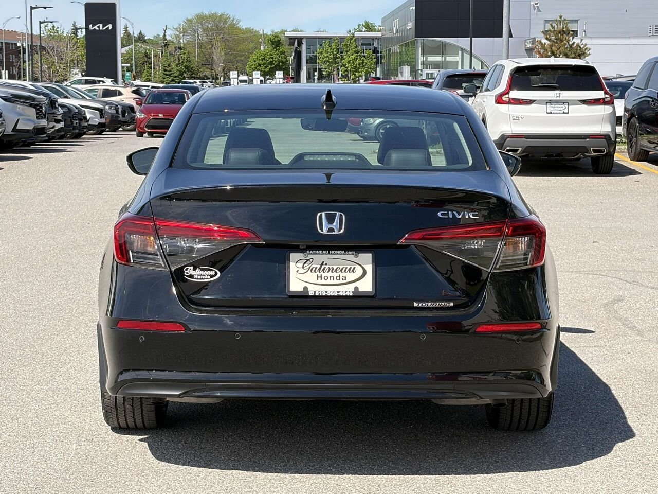 Honda Civic Touring 2022 Noir Gatineau - photo #4