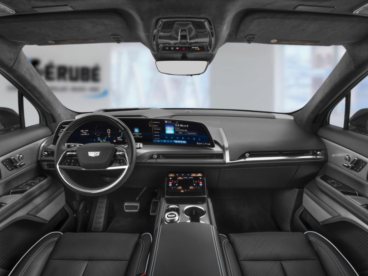 CADILLAC VISTIQ VISTIQ ELECTRIC PLATINUM AWD (1SH) 2027 Noir stellaire métallisé Rivière-du-Loup - photo #5