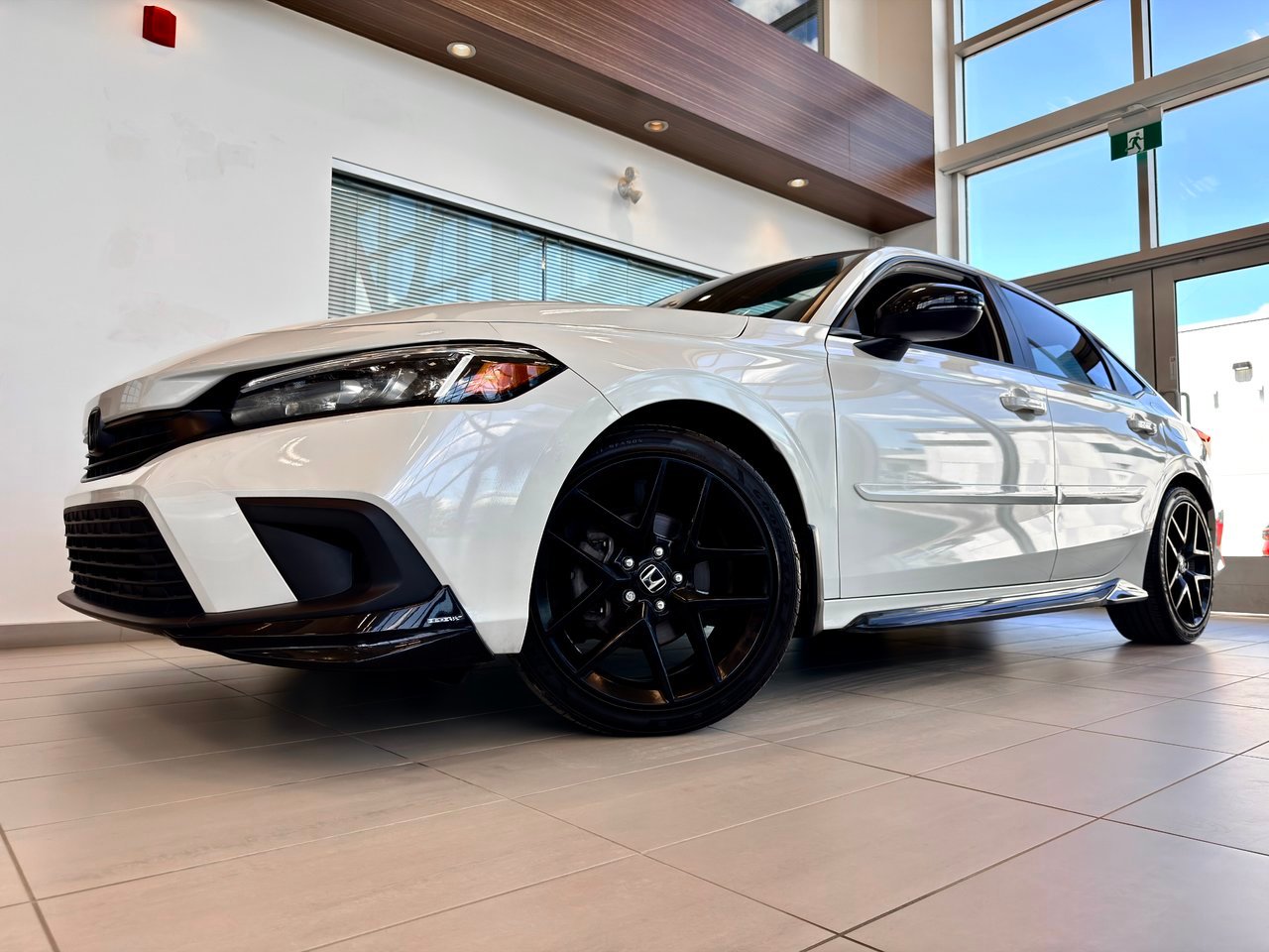 2024 Honda Civic Sedan White Notre-Dame-des-Prairies - photo #15