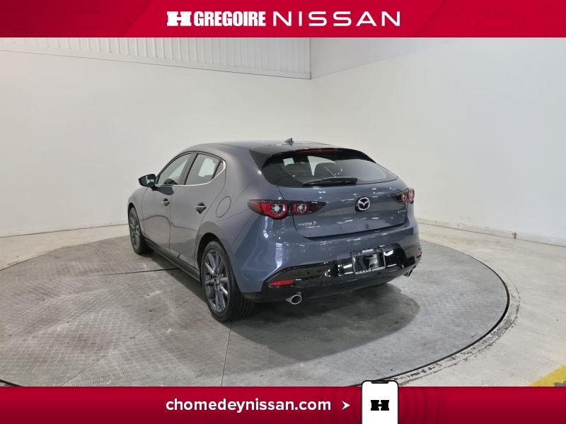 Mazda 3 CH7343 | GT * AWD * Mag * Toit * Cuir * Carplay 2023 Gris Laval - photo #5