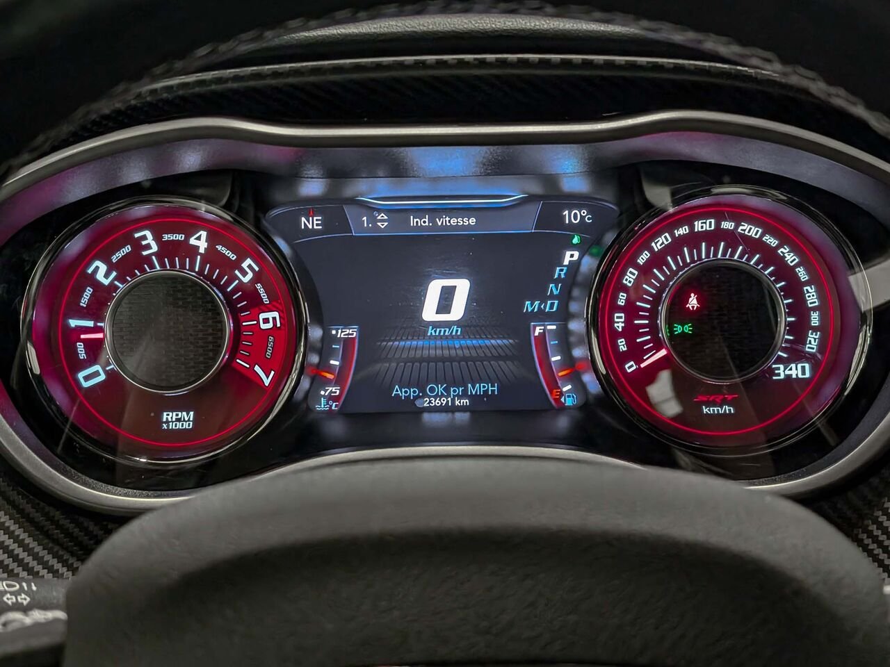 2022 DODGE SRT Hellcat Widebody Modifié Éthanol et Supercharged Grossit et plus Blue Sherbrooke - photo #16