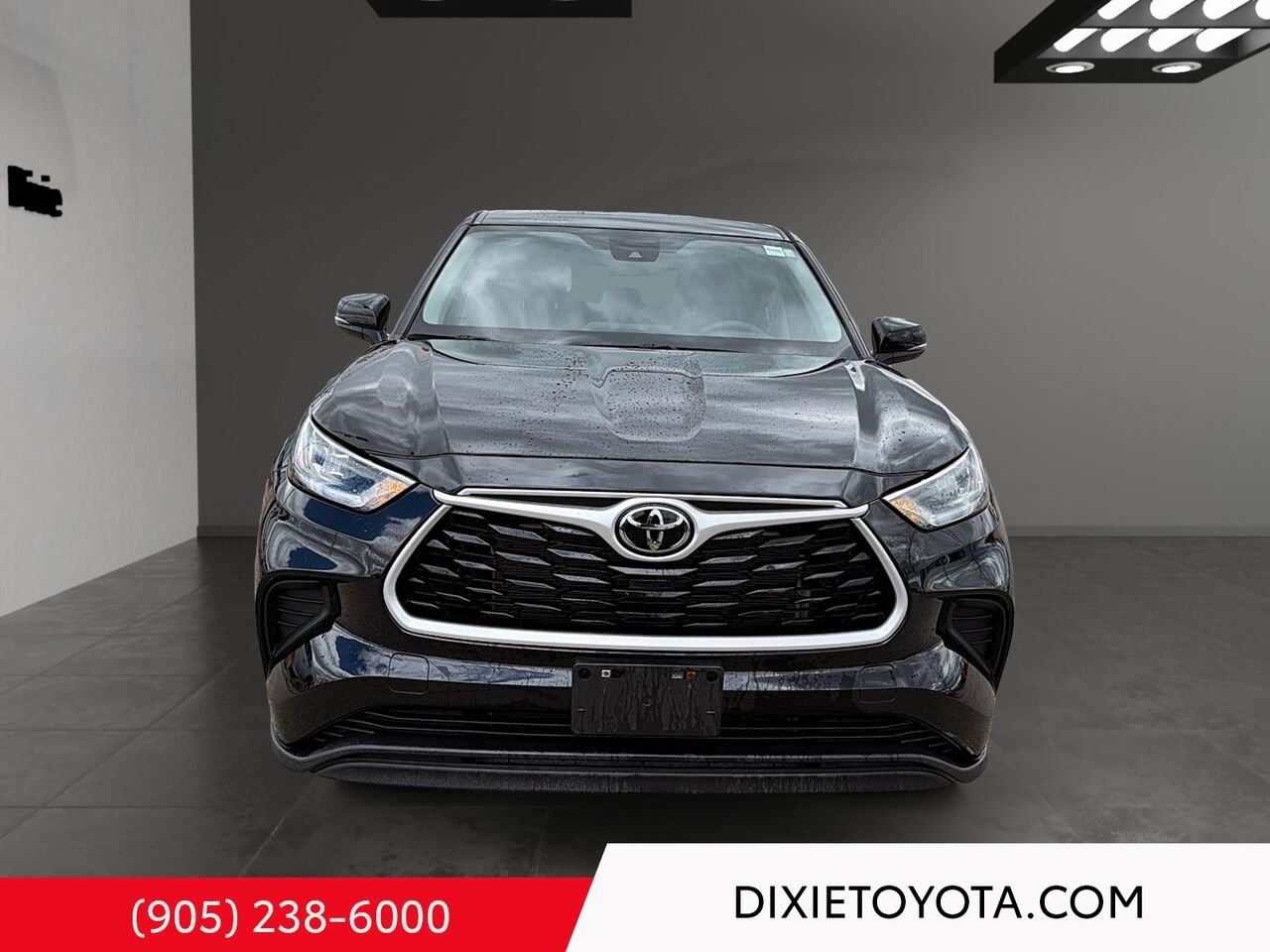 2023 Toyota Highlander Heated Seats, Alloy Wheels, Bluetooth Midnight Black Metallic Mississauga - photo #1