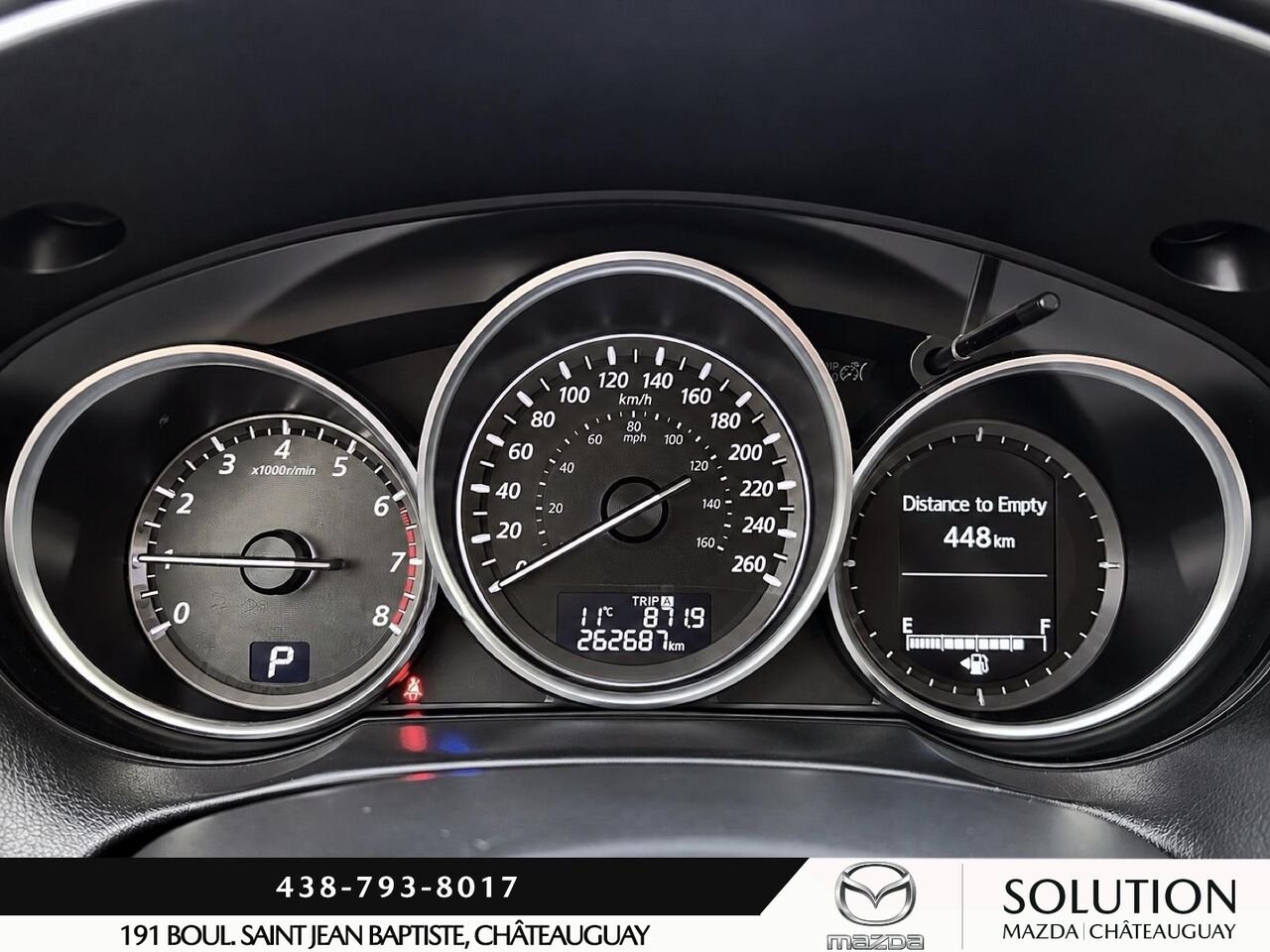 2015 Mazda CX-5 White Châteauguay - photo #12