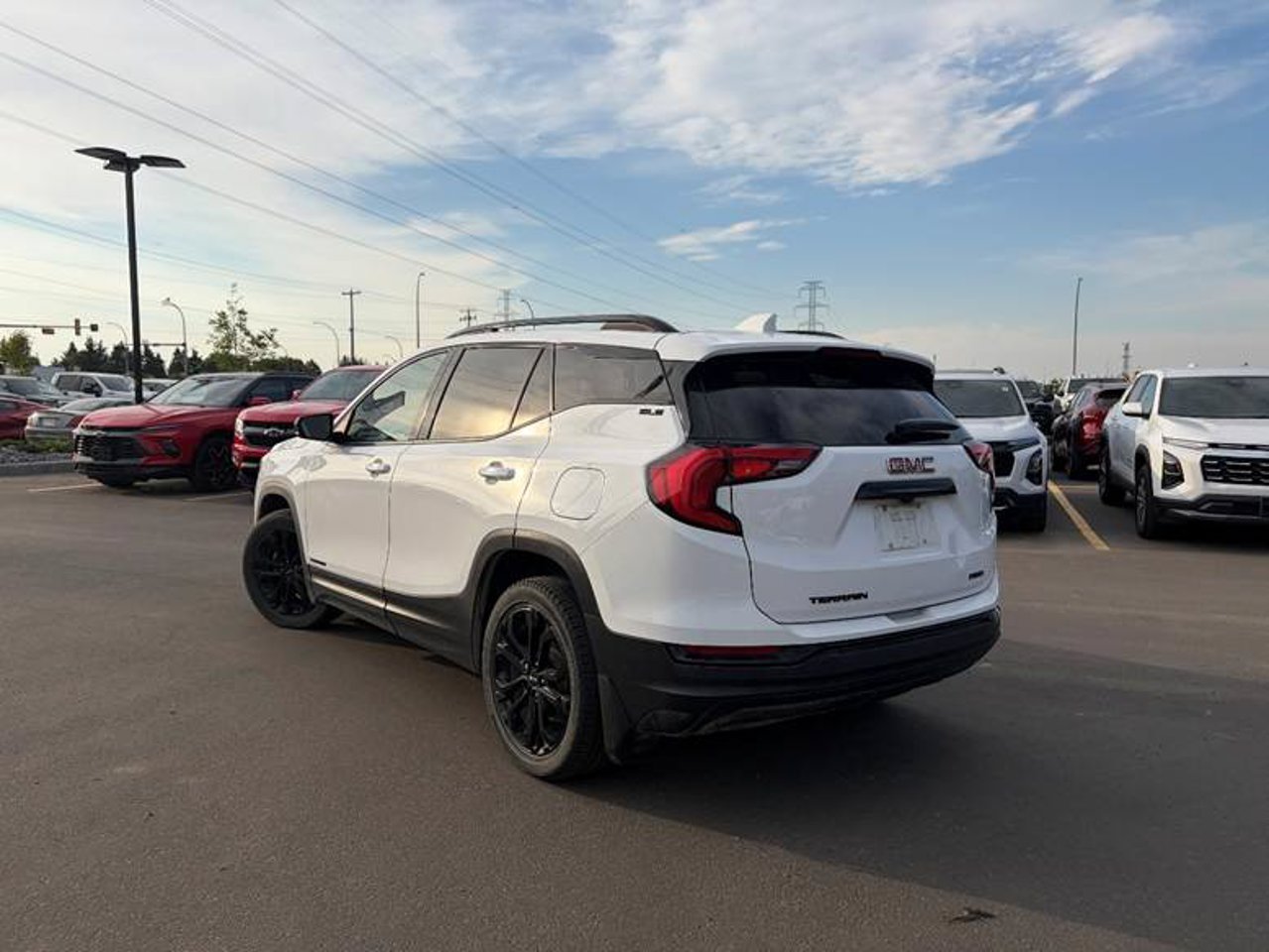 2020 GMC Terrain AWD 4dr SLE White Sherwood Park - photo #3