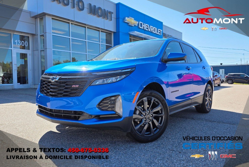 Chevrolet Equinox RS AWD 2024 Bleu Mont-Laurier - photo #0