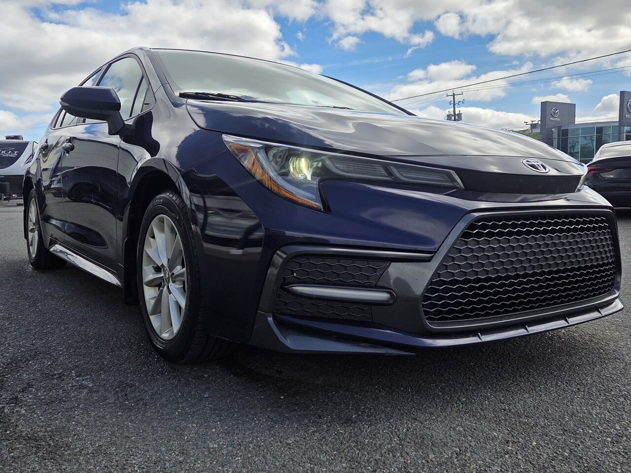 Toyota Corolla SE 2021 Bleu Granby - photo #8