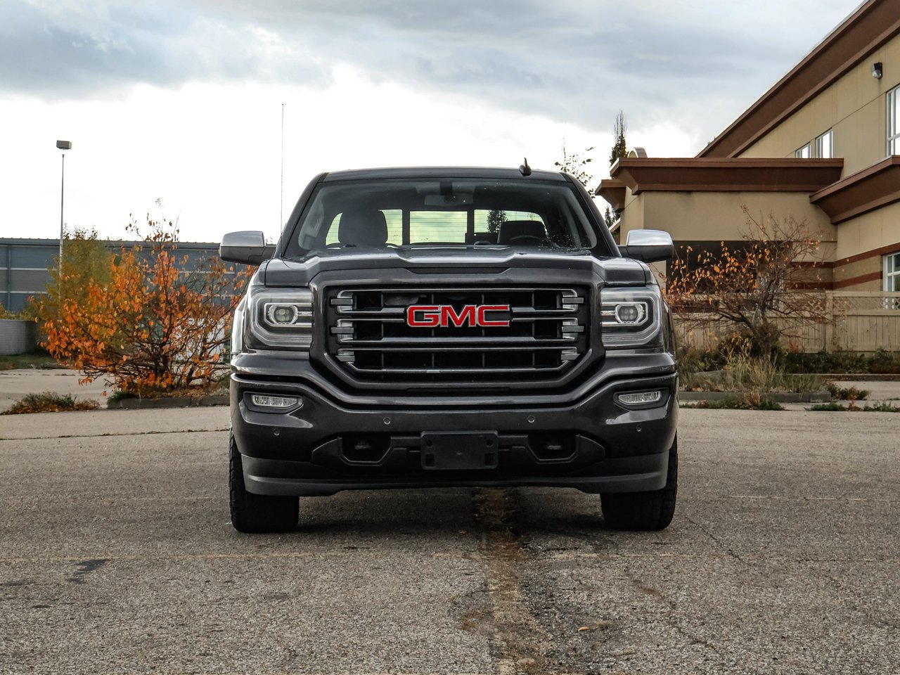 2016 GMC Sierra 1500 4WD Crew Cab 143.5 SLT Black Sherwood Park - photo #2