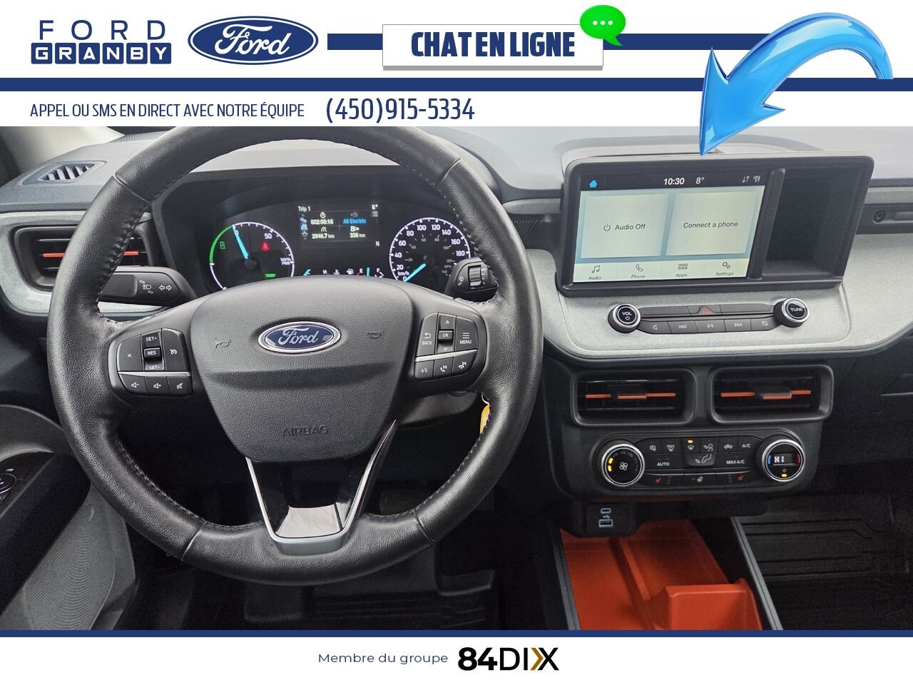 Ford Maverick 2022 Bleu Granby - photo #9