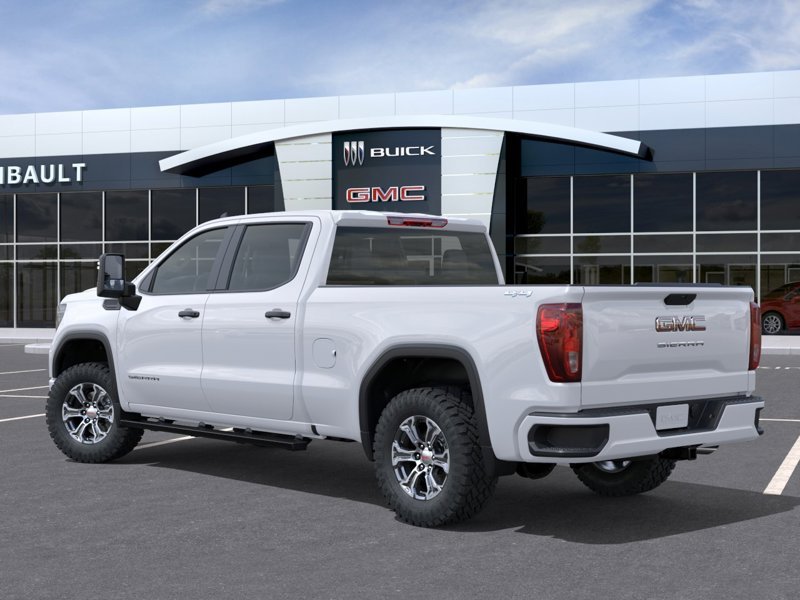 GMC SIERRA 1500 Pro cabine multiplace 4RM 157 po 2026 Blanc Sherbrooke - photo #2