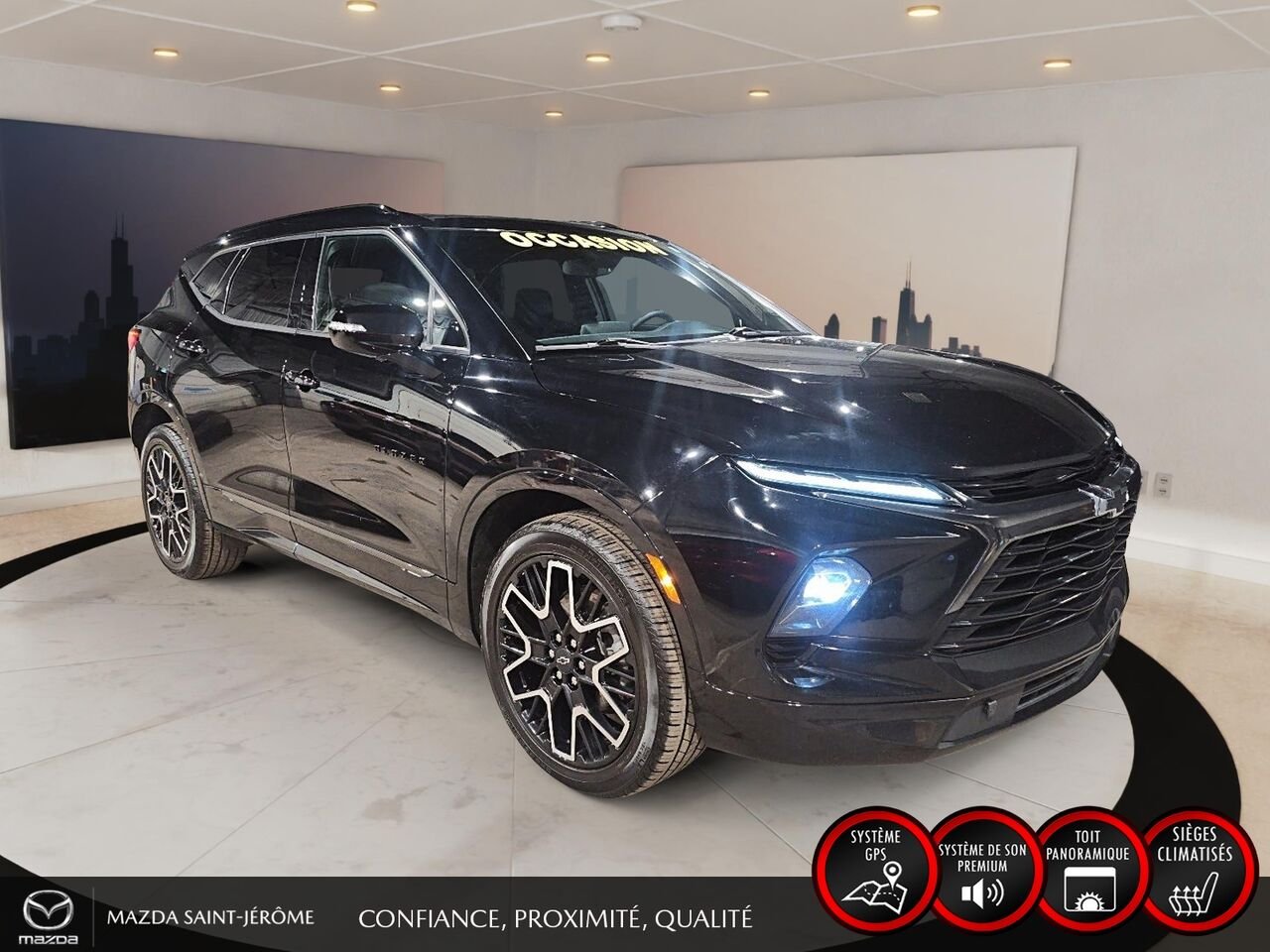 Chevrolet Blazer 2024 Noir Ste-Agathe des Monts - photo #3