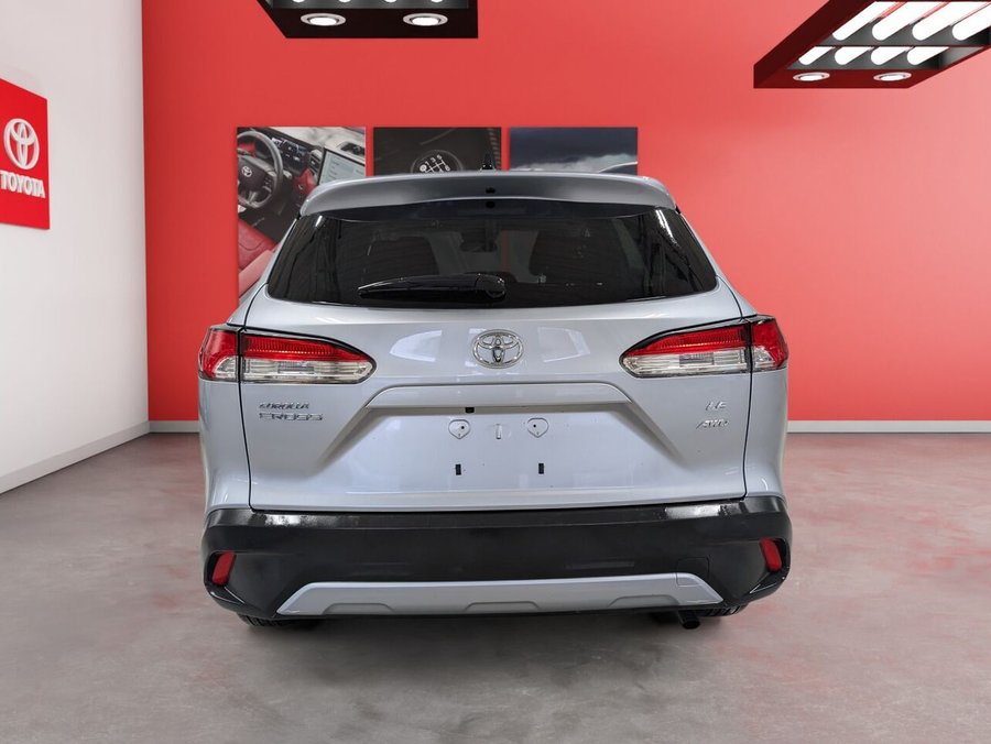 2025 Toyota Corolla Cross LE AWD/SIÈGES CHAUFFANTS/AC BIZONE/VOLANT CHAUFFANT/BLUETOOTH Sonic Silver Metallic