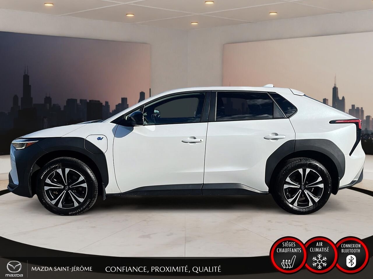 Subaru Solterra AWD | 100 % ÉLECTRIQUE | APPLE CARPLAY | EYESIGHT | DÉMARREUR À DISTANCE 2023 Blanc Saint-Jérôme - photo #10